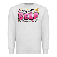 Oatmeal Heather self love Premium Sweatshirt - Artiststas