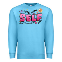 Ocean Blue self love Premium Sweatshirt - Artiststas