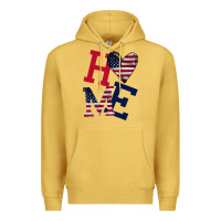 Antique Gold American Flag Home Premium Hoodie - Bettercallsaul