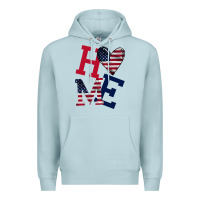 Blue Mist American Flag Home Premium Hoodie - Bettercallsaul
