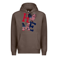 Coffee American Flag Home Premium Hoodie - Bettercallsaul