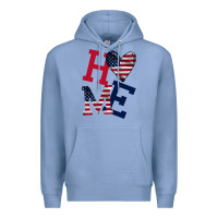 Colony Blue American Flag Home Premium Hoodie - Bettercallsaul