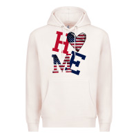 Pale Pink American Flag Home Premium Hoodie - Bettercallsaul