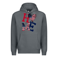 Rock American Flag Home Premium Hoodie - Bettercallsaul