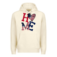 Sandshell American Flag Home Premium Hoodie - Bettercallsaul