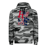 Slate Camo American Flag Home Premium Hoodie - Bettercallsaul