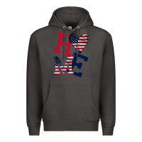 Smoke American Flag Home Premium Hoodie - Bettercallsaul