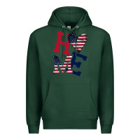 Sports Green American Flag Home Premium Hoodie - Bettercallsaul