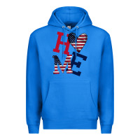 True Royal American Flag Home Premium Hoodie - Bettercallsaul