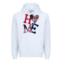 White American Flag Home Premium Hoodie - Bettercallsaul