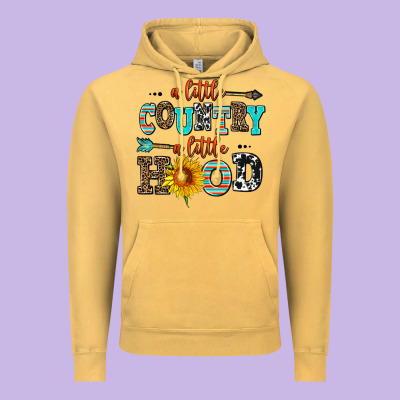 A Little Country A Little Hood Vintage Hoodie Designed By Adodesignshop
