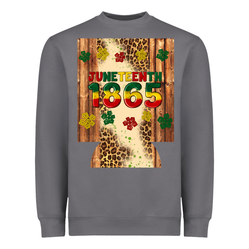 Juneteenth 1865 12 Oz Can Cooler (regular) Heavyweight Sweatshirt by Artiststas | Teevron