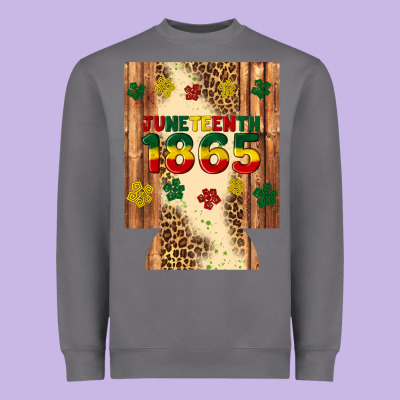 Juneteenth 1865 12 Oz Can Cooler (regular) Heavyweight Sweatshirt Designed By Artiststas