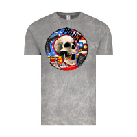 Cloud Rock police skull and police equipment Vintage Tee - AdoDesignShop