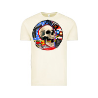 Vintage Arctic police skull and police equipment Vintage Tee - AdoDesignShop