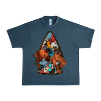 Midnight Navy arrowhead rodeo Urban Heavy Tee - JahusDesignShop