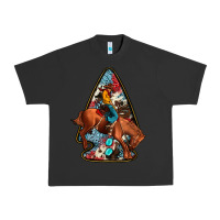 Pigment Black arrowhead rodeo Urban Heavy Tee - JahusDesignShop