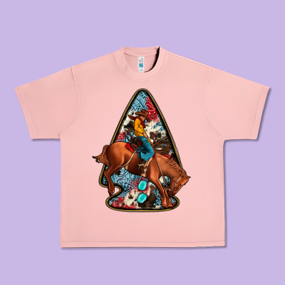 Arrowhead Rodeo Urban Heavy Tee Designed By Jahusdesignshop