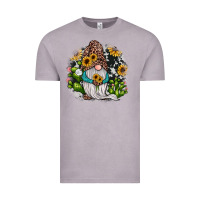 Vintage Zinc gnomes sunflower cactus Vintage Tee - JahusDesignShop