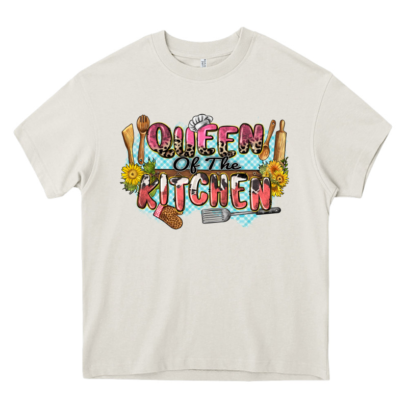 Queen Of The Kitchen Heavy Core Tee by Zillion Design Studio | Teevron