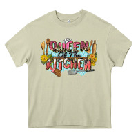 Mossy queen of the kitchen Heavy Core Tee - Zillion Design Studio