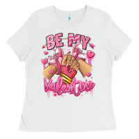 White be my valentine light skinned girl sneakers Ladies Tee - RanaPortraitStore