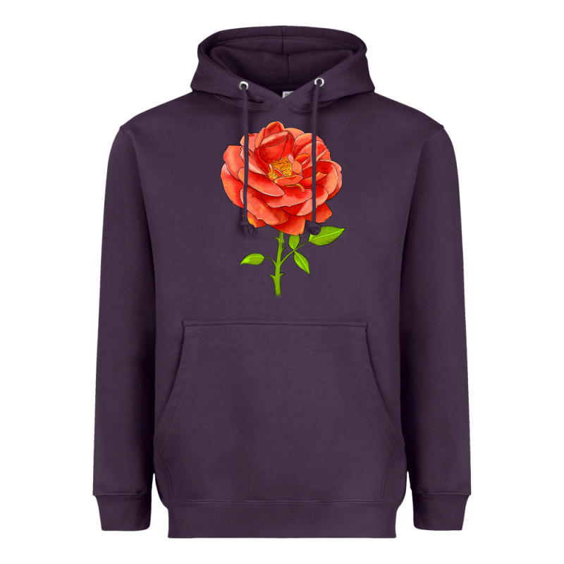 All A Twitter Rose Heavyweight Hoodie by LillyAllenDesigns | Teevron