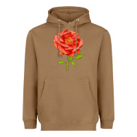 Toasted Coconut All A Twitter Rose Heavyweight Hoodie - LillyAllenDesigns
