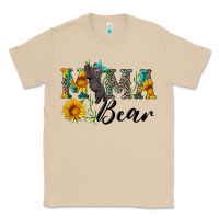 Mushroom blue mama bear with cute bear Classic Tee - Artiststas