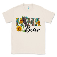 Natural blue mama bear with cute bear Classic Tee - Artiststas