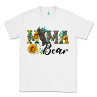 White blue mama bear with cute bear Classic Tee - Artiststas