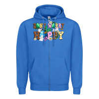 True Royal Don't worry be hoppy Zipper Hoodie - NancyCooperArtShop