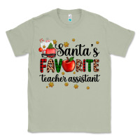 Matcha santa's favorite teacher assistant Classic Tee - AdoDesignShop