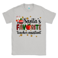 Moon Dust santa's favorite teacher assistant Classic Tee - AdoDesignShop