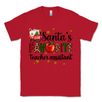 Red santa's favorite teacher assistant Classic Tee - AdoDesignShop