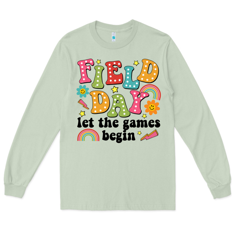 Field Day Let The Games Begin Long Sleeve Tee by JahusDesignShop | Teevron