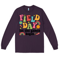 Plum field day let the games begin Long Sleeve Tee - JahusDesignShop