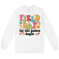 White field day let the games begin Long Sleeve Tee - JahusDesignShop