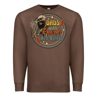 Chestnut dads with beards are better Premium Sweatshirt - Artiststas