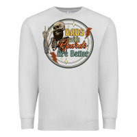 Dove Grey dads with beards are better Premium Sweatshirt - Artiststas