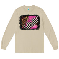 Mushroom racing leopard background Long Sleeve Tee - Jasminsmagicworld