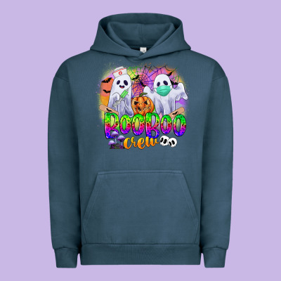 Boo Boo Crew Urban Hoodie Designed By Cowgirlartshop