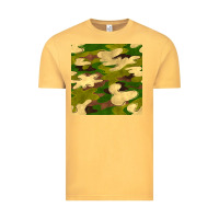 Vintage Mustard camouflage seamless pattern Vintage Tee - BundleAndBundleShop