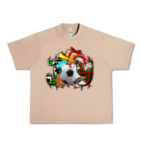 Burro joy with soccer element and Christmas Urban Heavy Tee - AdoDesignShop