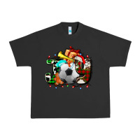 Pigment Black joy with soccer element and Christmas Urban Heavy Tee - AdoDesignShop