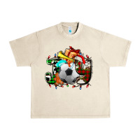 Sandshell joy with soccer element and Christmas Urban Heavy Tee - AdoDesignShop