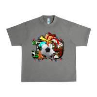 Tornado joy with soccer element and Christmas Urban Heavy Tee - AdoDesignShop