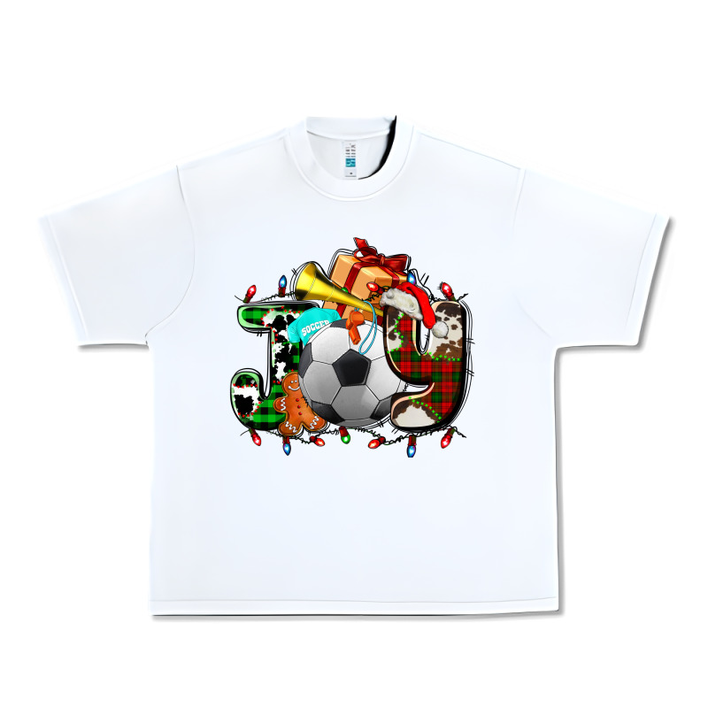 Joy With Soccer Element And Christmas Urban Heavy Tee by AdoDesignShop | Teevron