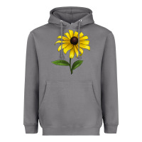 Storm Black Eyed Susan Flower Heavyweight Hoodie - LillyAllenDesigns