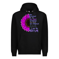 Black I Am The Storm sunflower Premium Hoodie - Bettercallsaul